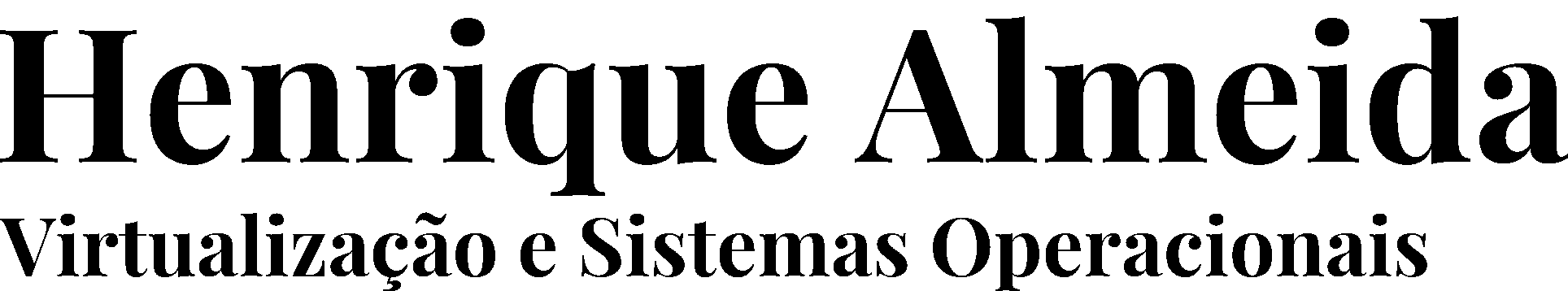 Virtualização e Sistemas Operacionais